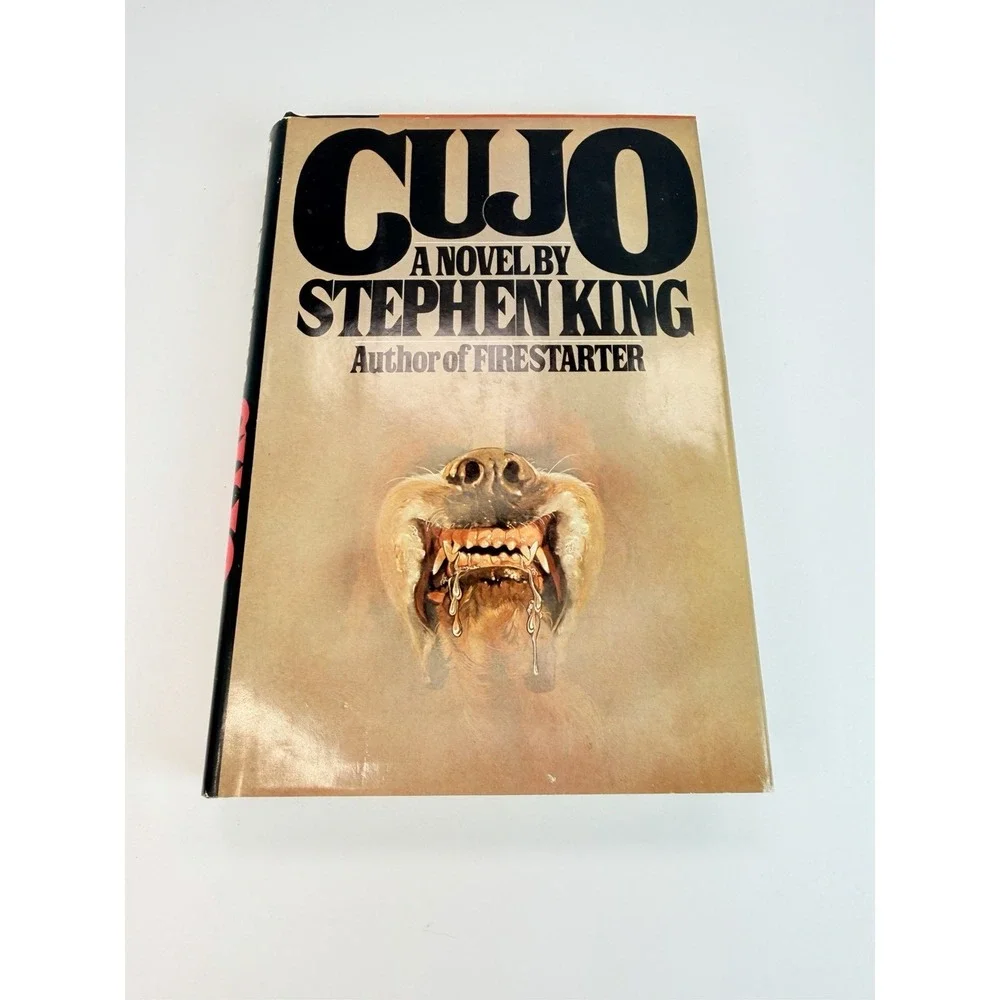 Stephen King Cujo 1981 Viking Hardcover Book Club Edition Dust Jacket Horror